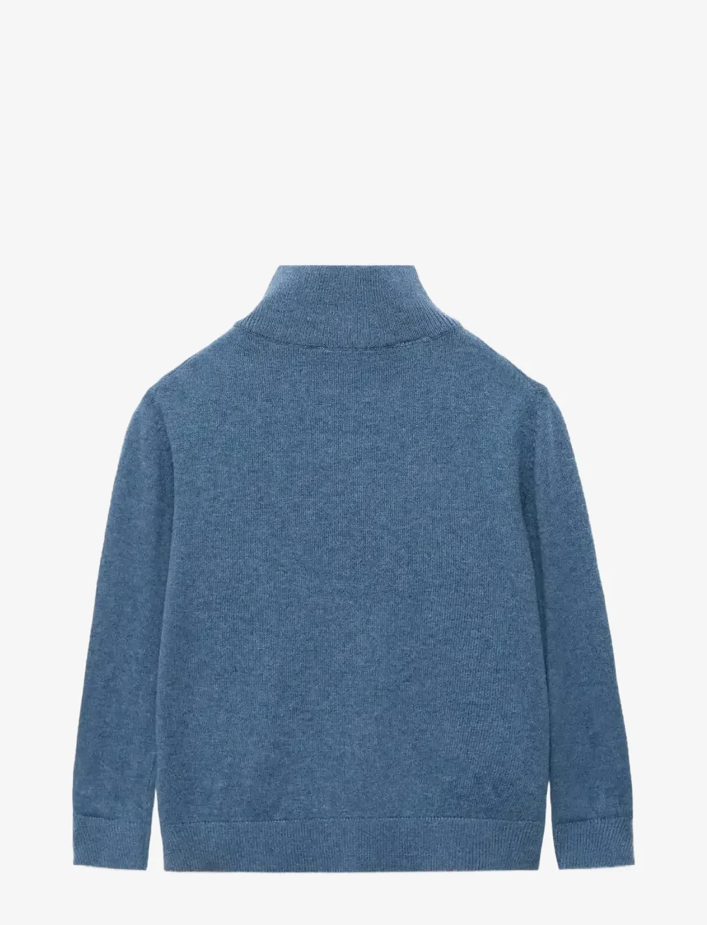 Mango - Perkins-neck sweater - pullover - medium blue - 1