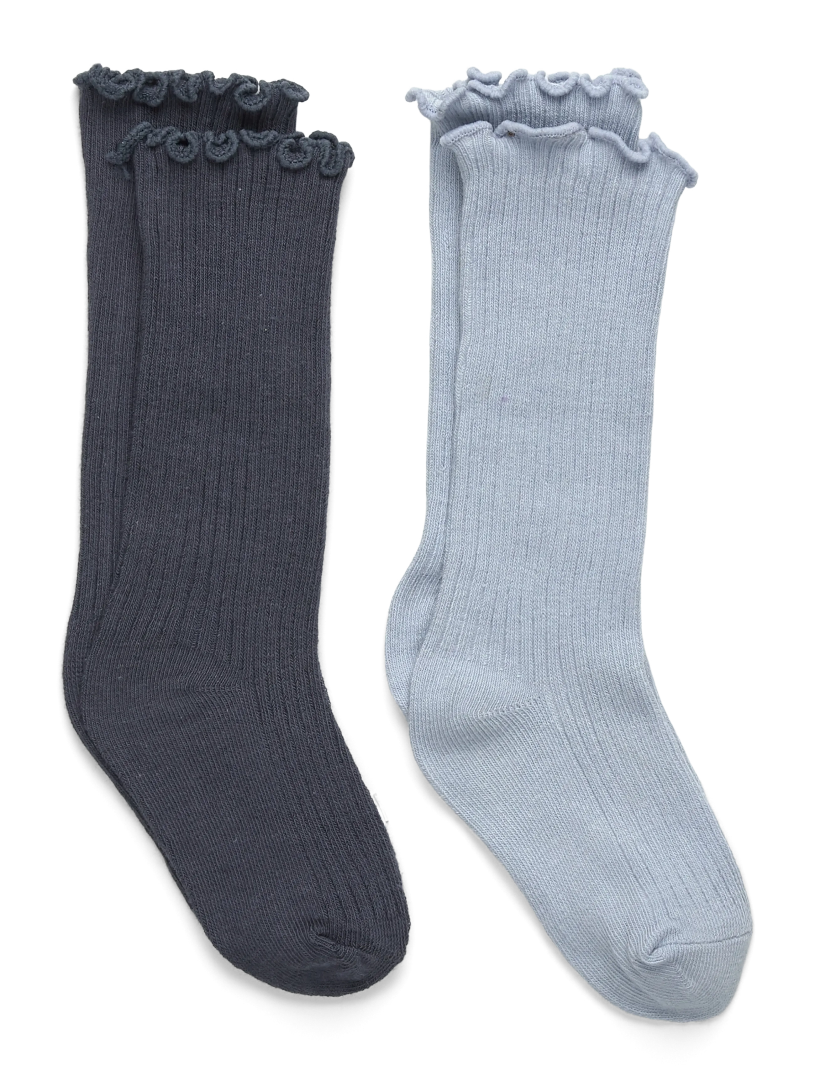 MANGO 2 Pack Ribbed Socken Grau - 1-2 - Kinder