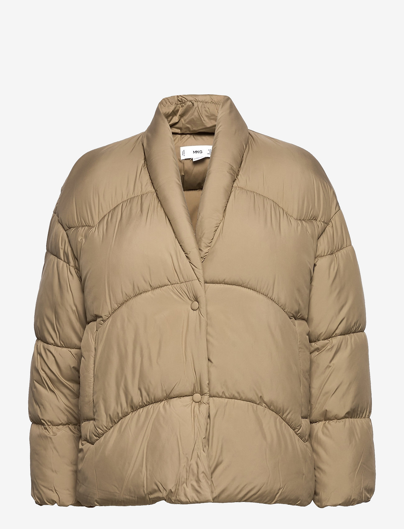 Mango - TRUFA - winterjacken - khaki - 0