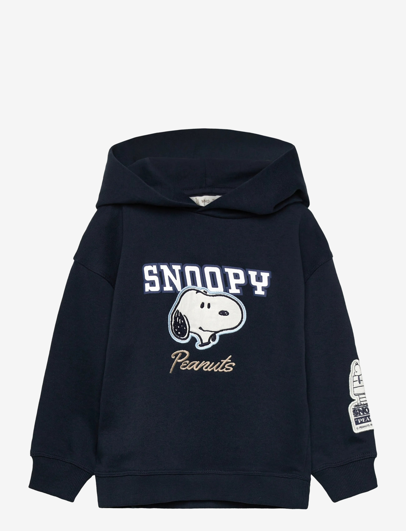 Mango - Hooded Snoopy sweatshirt - efterårstøj - navy - 0