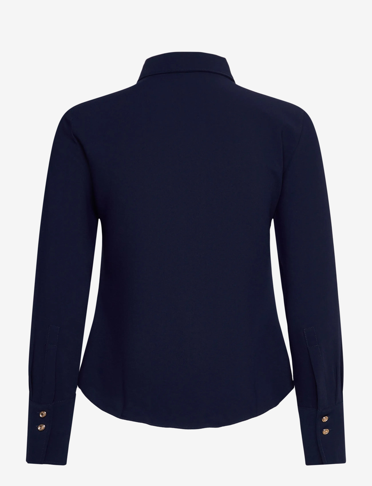 Mango - Shirt with jewel buttons - långärmade skjortor - navy - 1