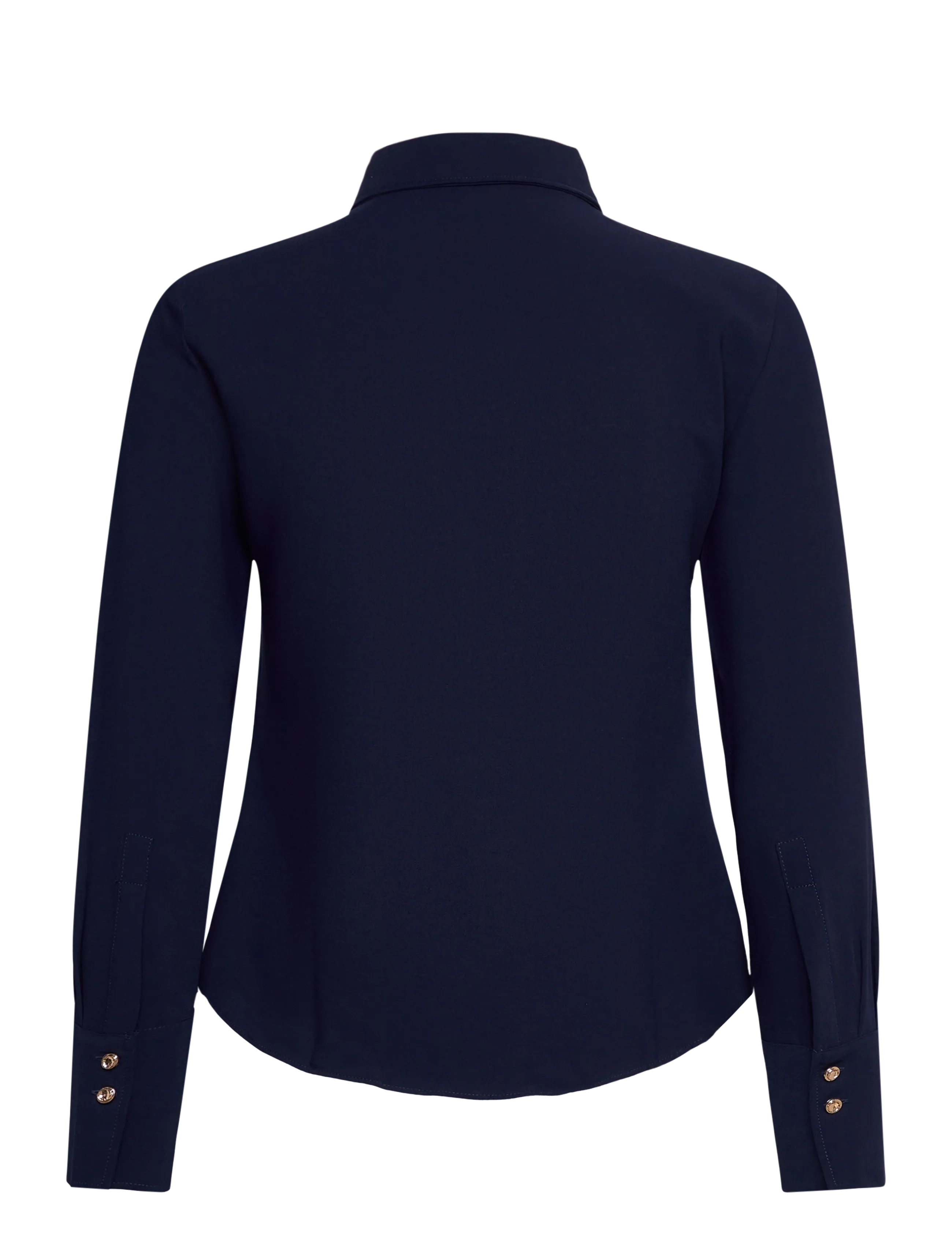 Mango - Shirt with jewel buttons - langærmede skjorter - navy - 2