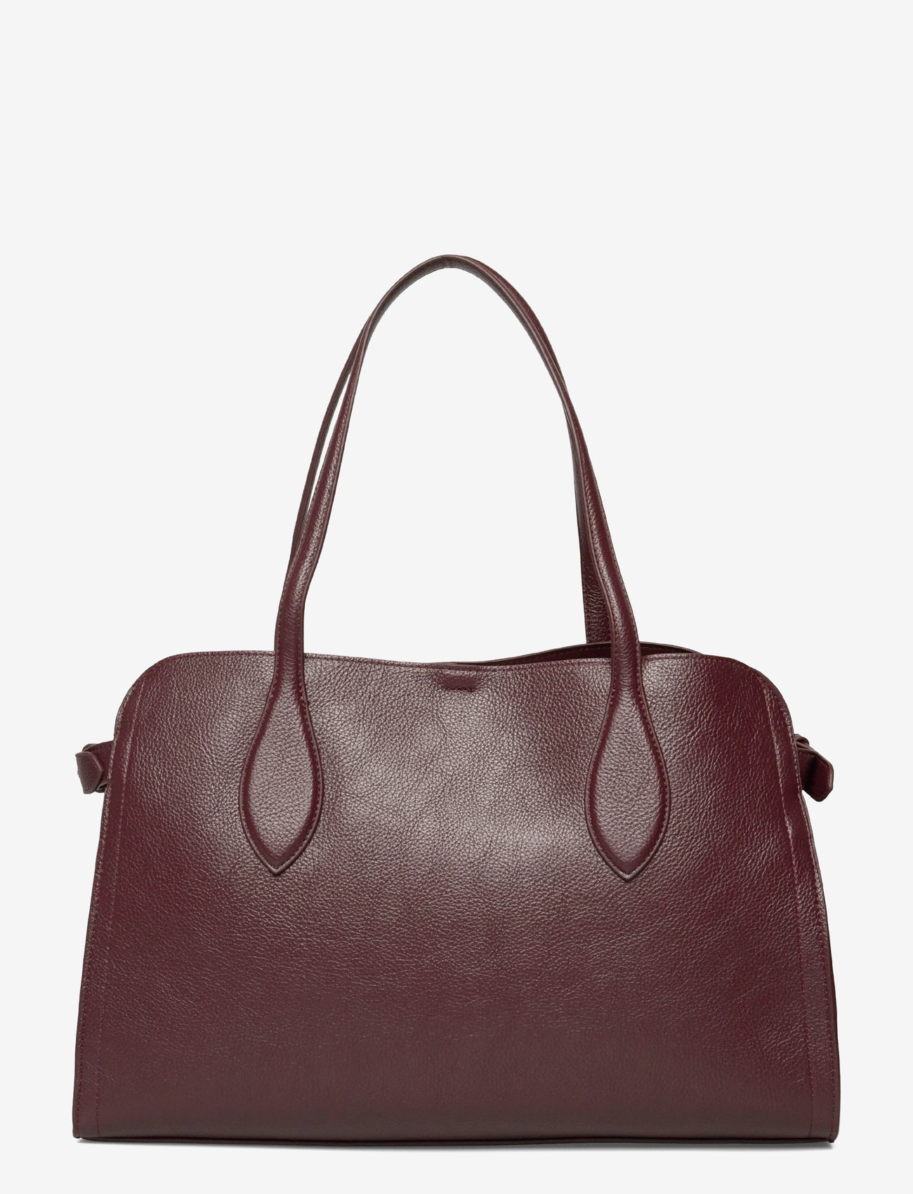 Mango - Medium bag with beaten leather effect - speciella tillfällen - dark red - 1