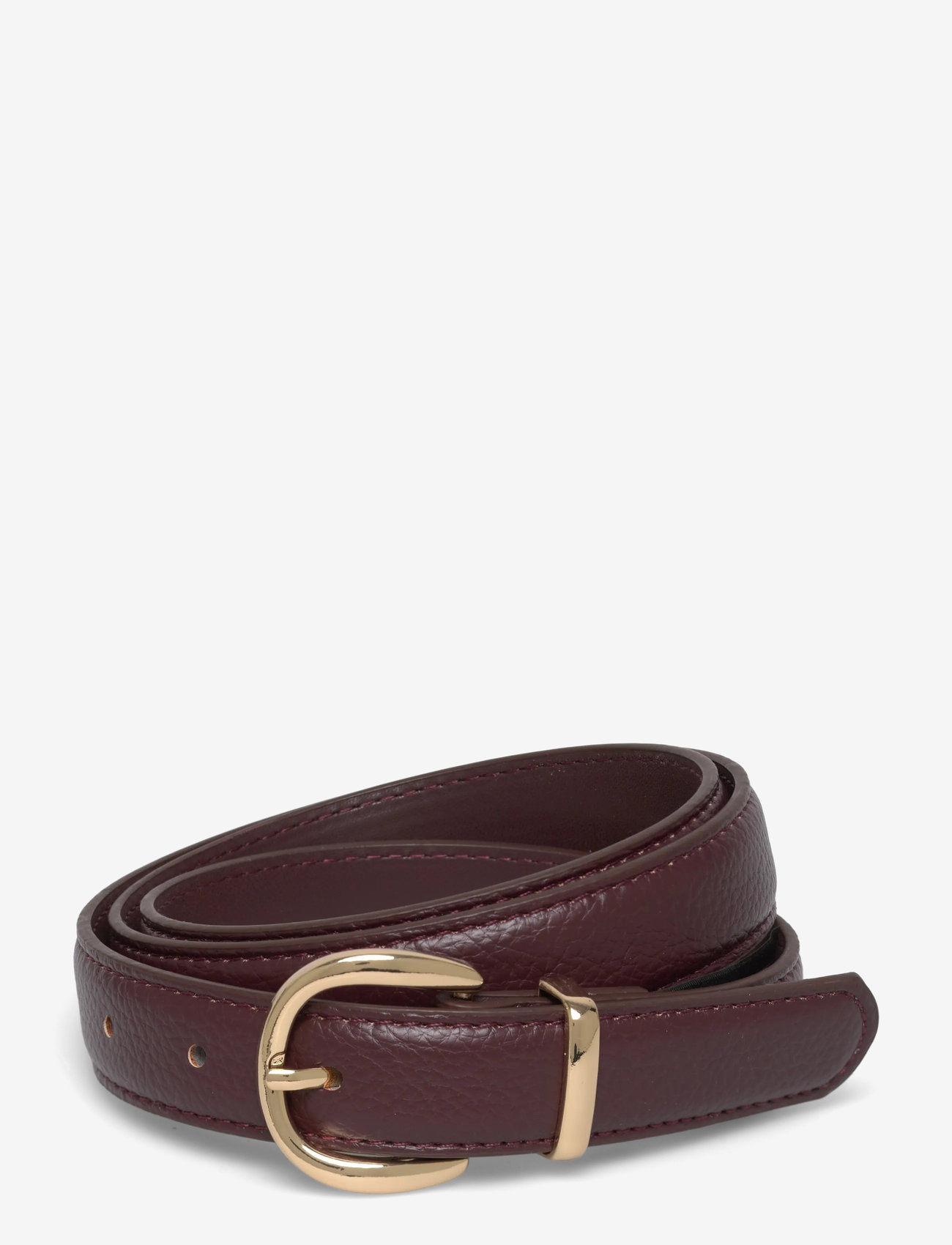 Mango - Oval buckle belt - die niedrigsten preise - dark red - 0