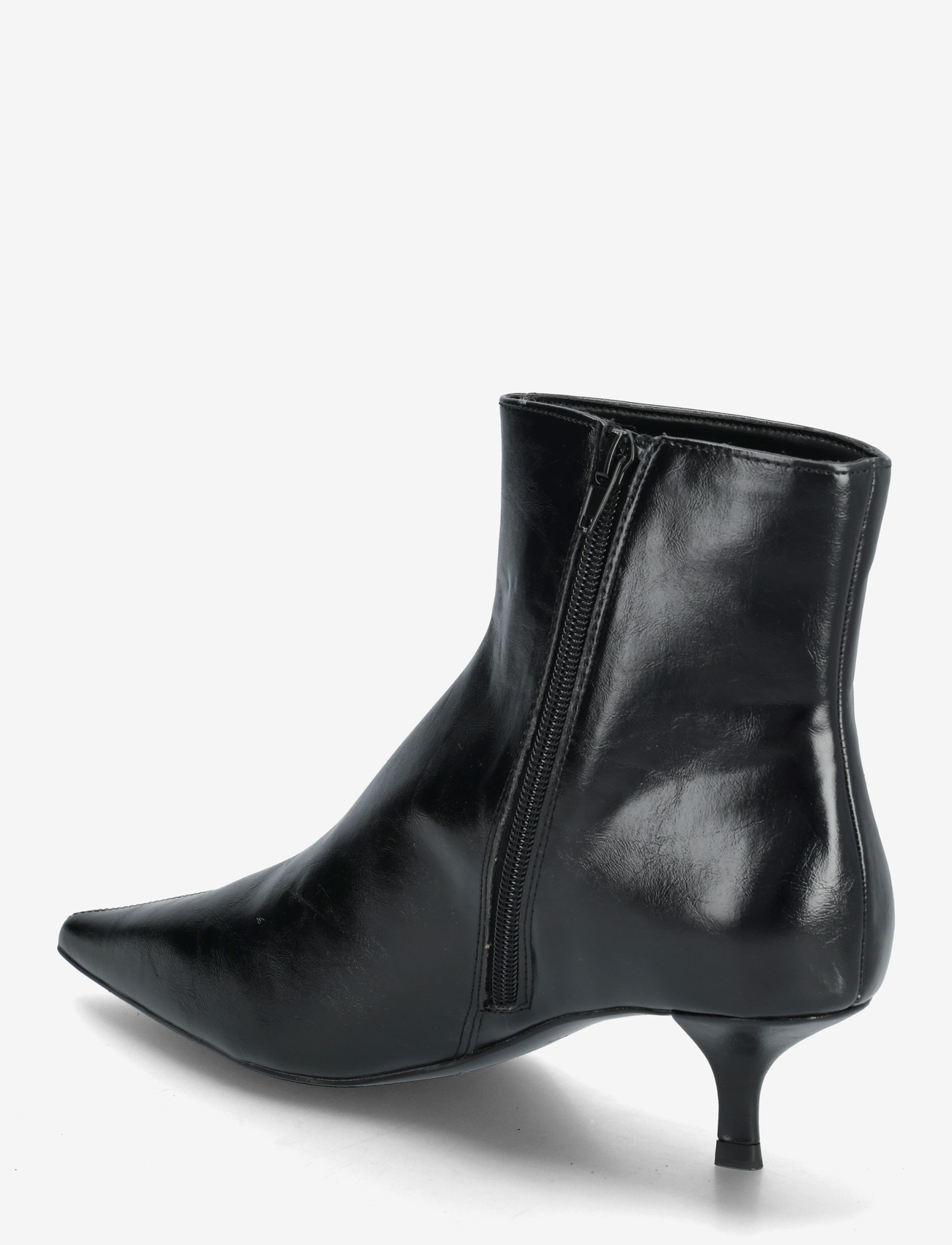 Mango - Kitten-heel pointed-toe ankle boots - støvletter - black - 2
