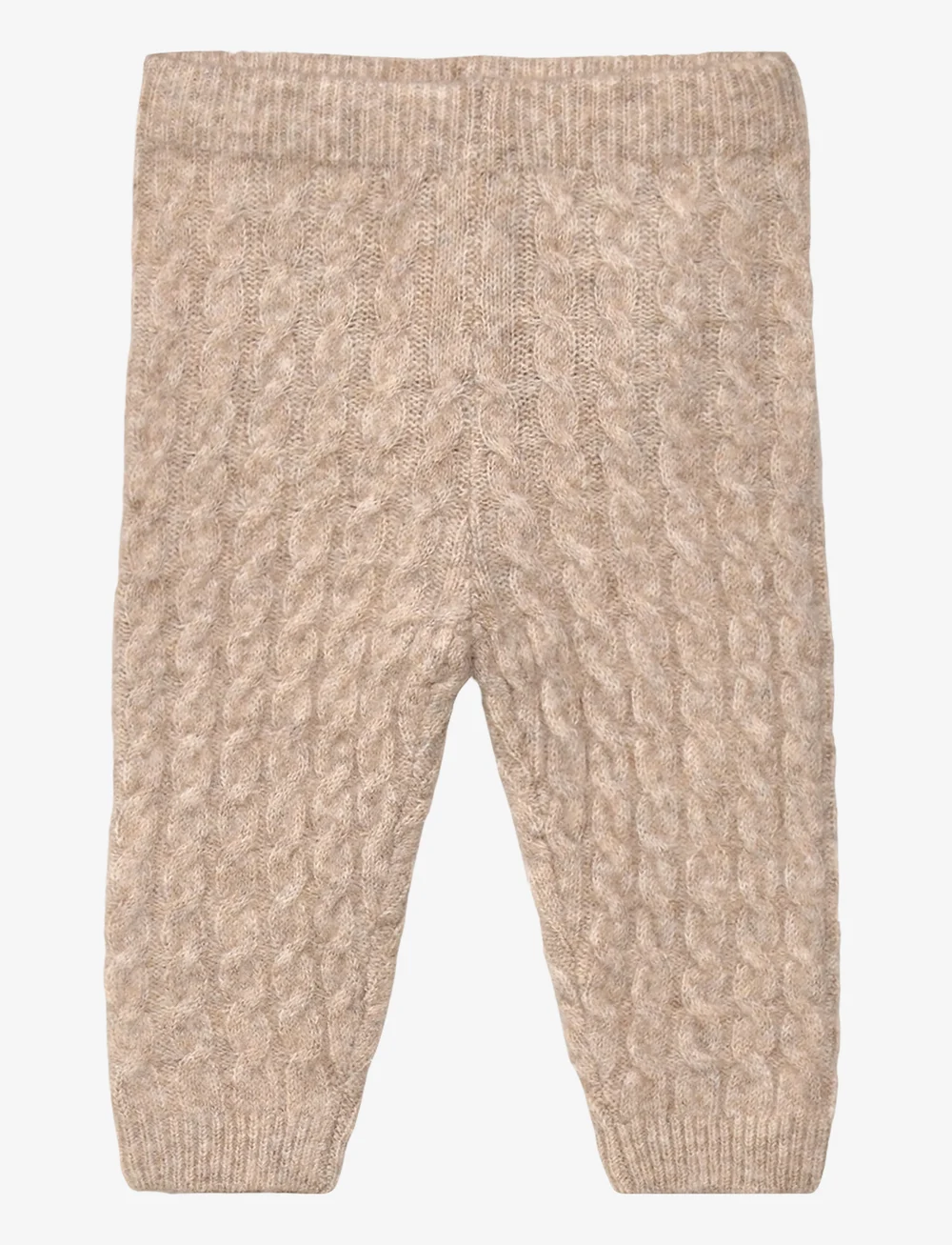 Mango - Knitted leggings - leggings - lt pastel brown - 0