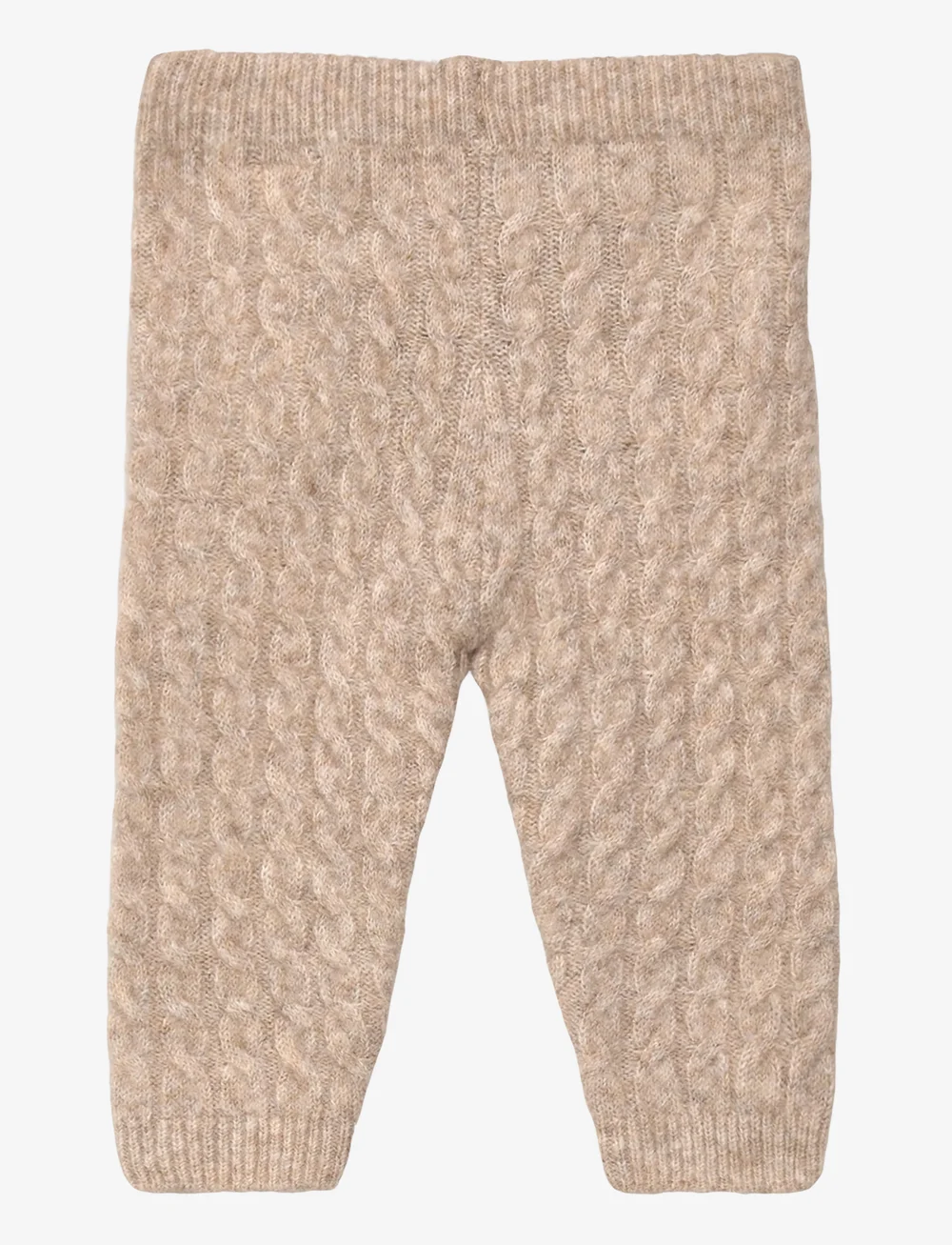 Mango - Knitted leggings - leggings - lt pastel brown - 1