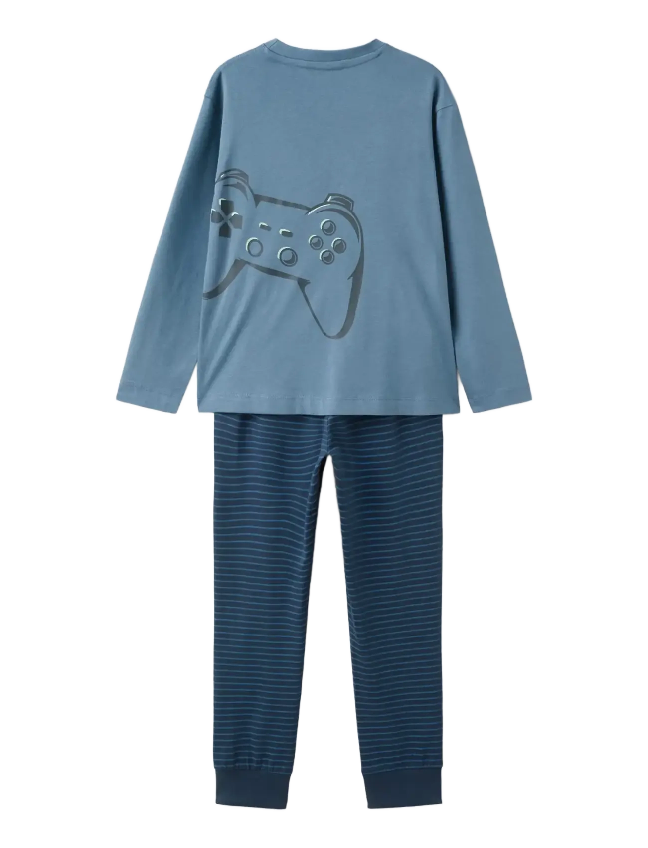 Mango - Printed long pyjamas - pyjamasset - dark blue - 1