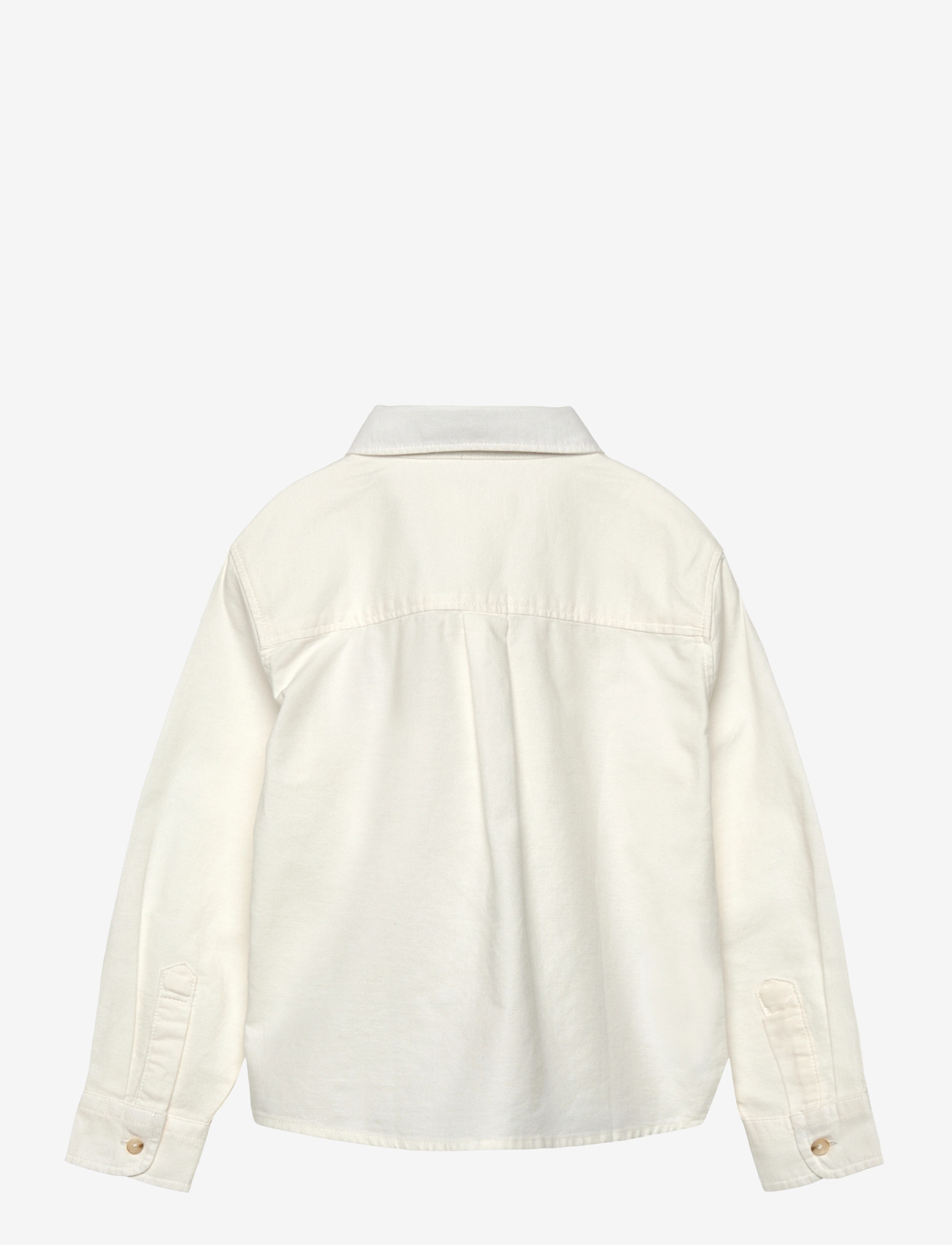 Mango - Shirt with reindeer embroidery - långärmade skjortor - natural white - 1