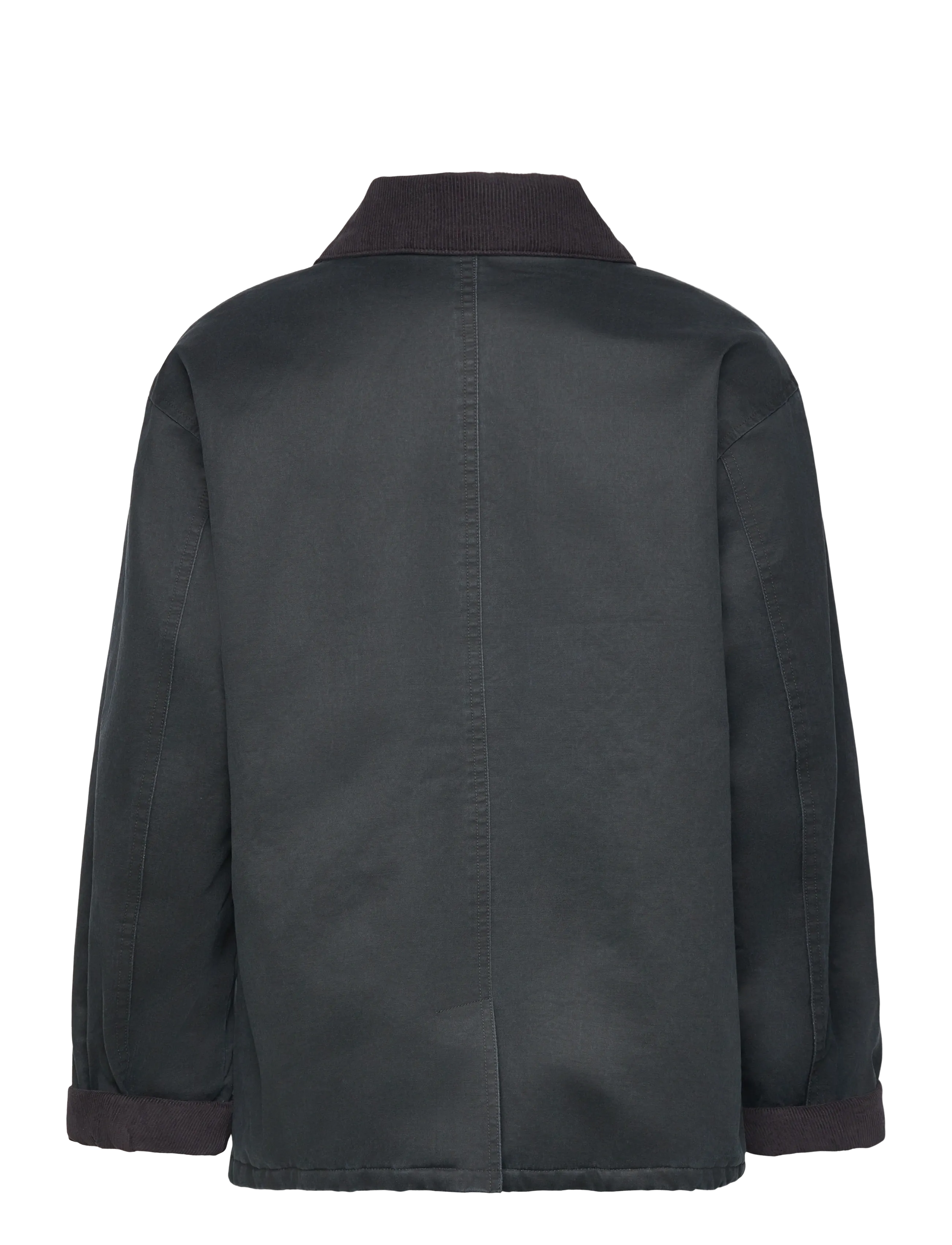 Mango - Waxed-effect parka - Üleriided - medium blue - 2
