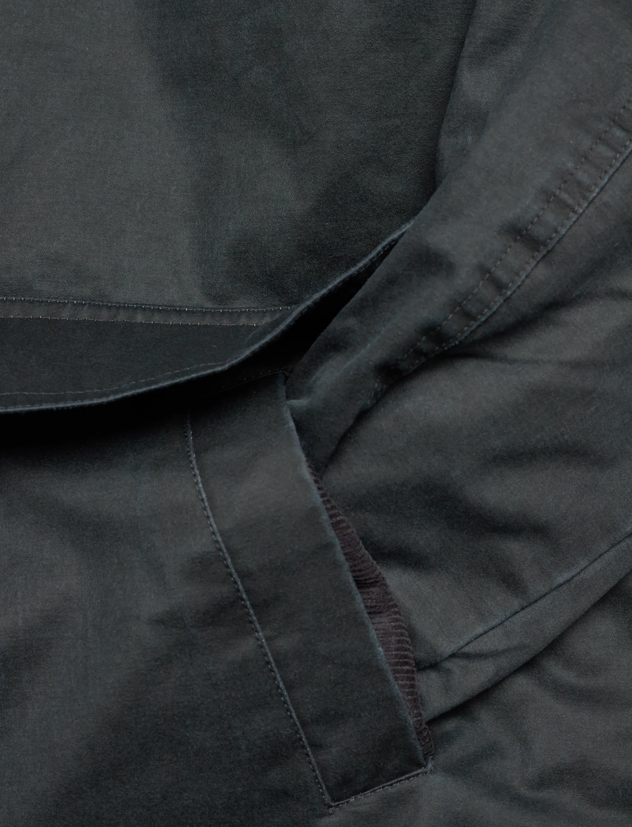 Mango - Waxed-effect parka - Üleriided - medium blue - 5