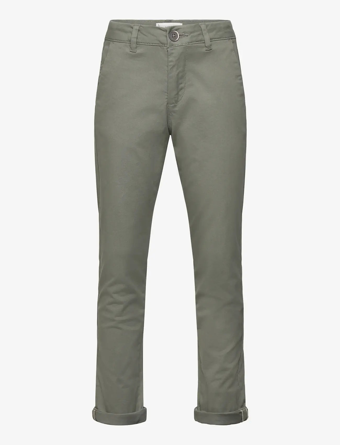 Mango - Plain chino trousers - efterårstøj - beige - khaki - 0