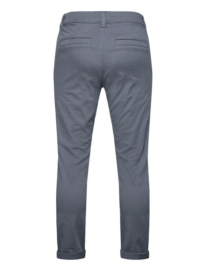 Mango - Plain chino trousers - byxor - medium blue - 1
