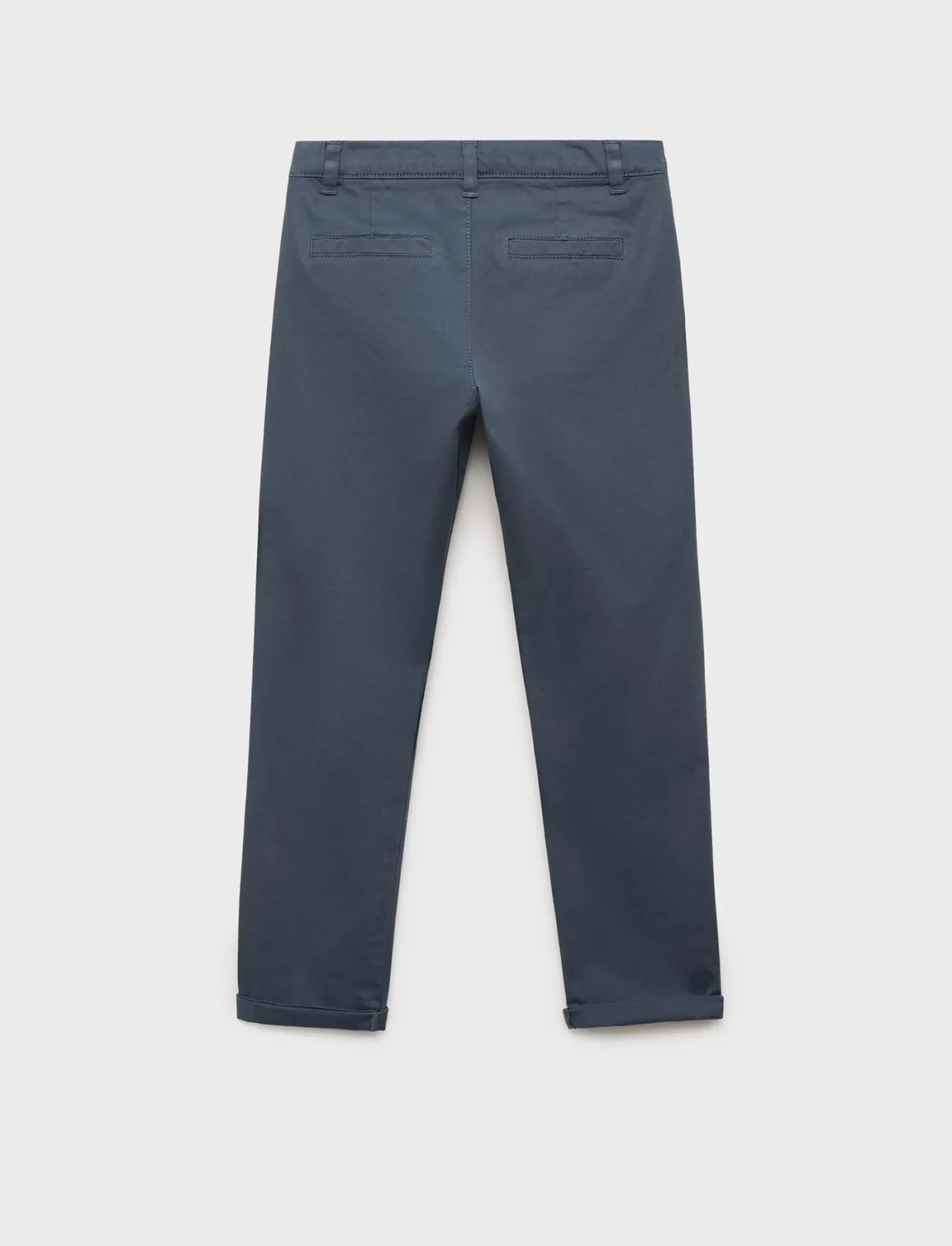 Mango Plain chino trousers - Byxor - MEDIUM BLUE / blue
