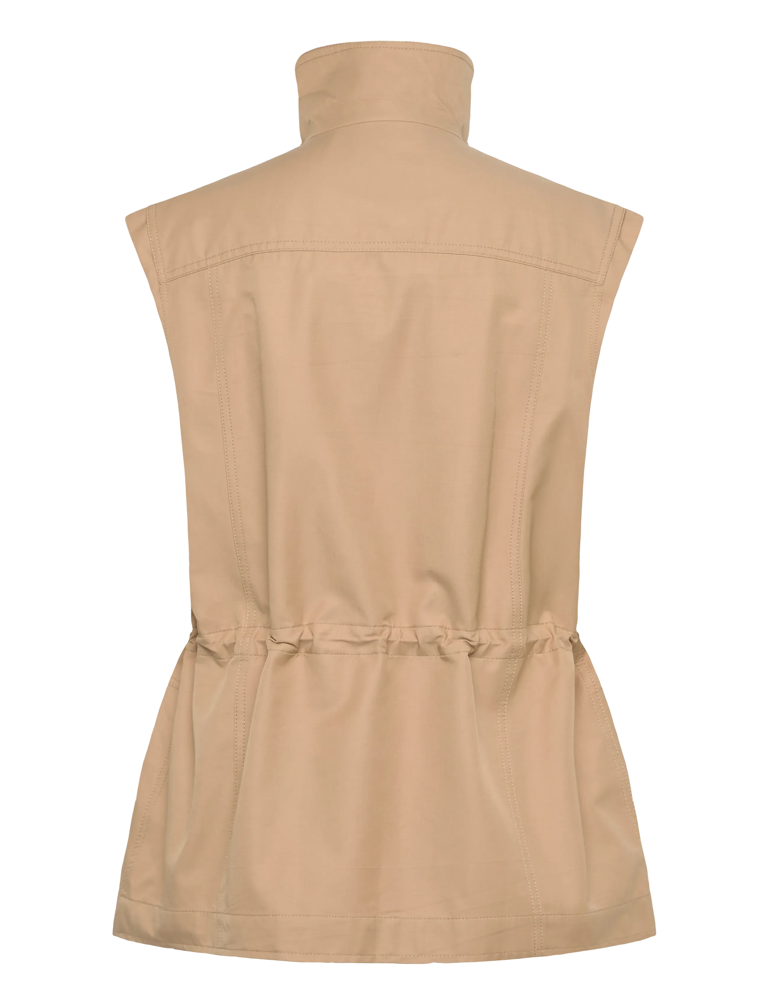 Mango - Oversized waistcoat with cargo pockets - lette jakker - light beige - 1