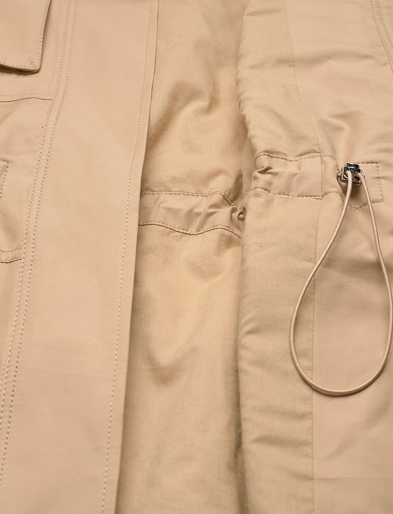 Mango - Oversized waistcoat with cargo pockets - frühlingsjacken - light beige - 4