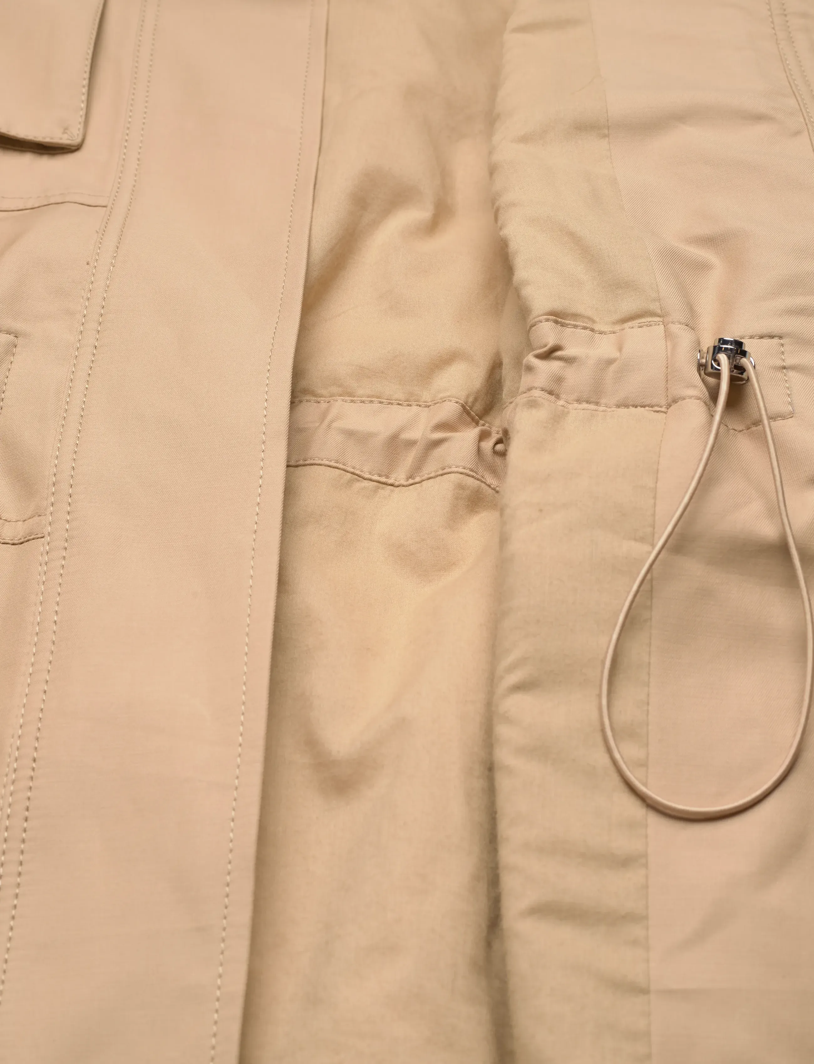 Mango - Oversized waistcoat with cargo pockets - lette jakker - light beige - 4