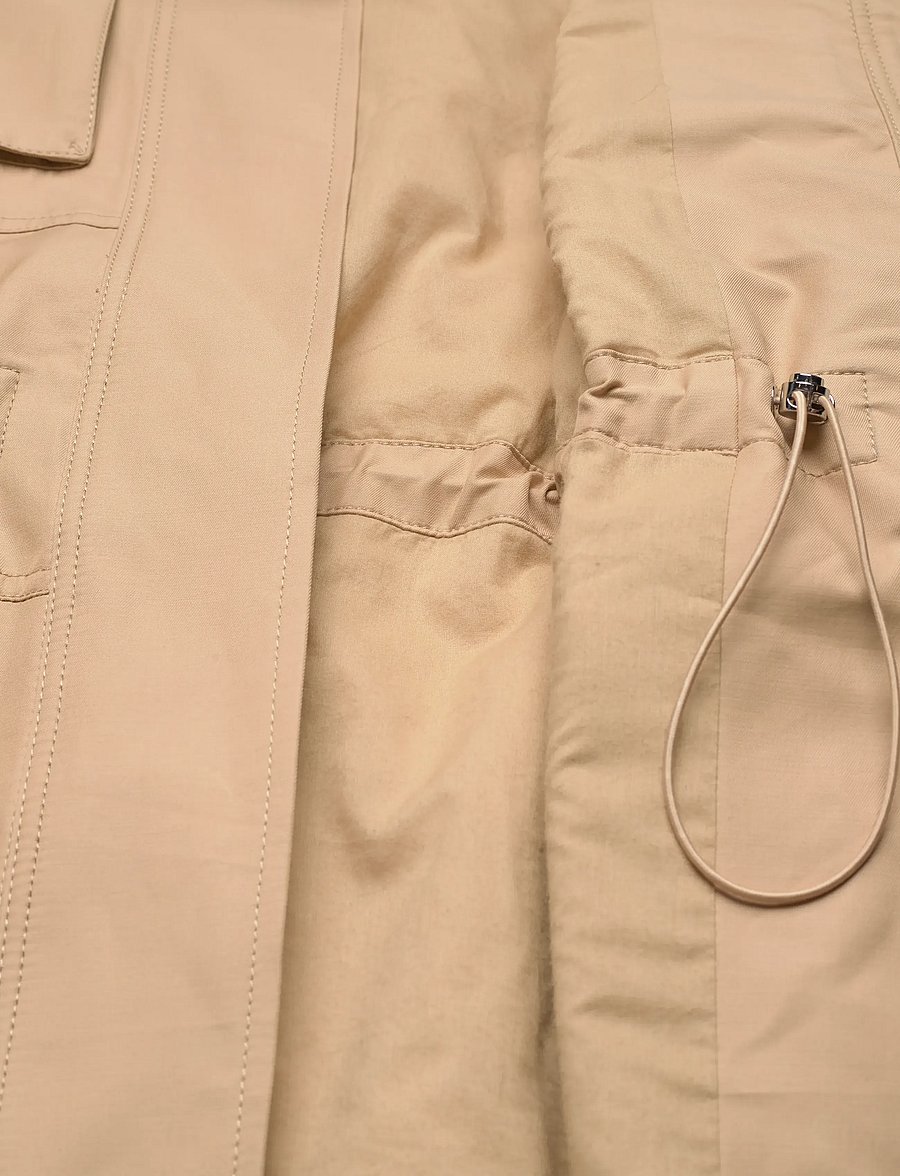 Mango - Oversized waistcoat with cargo pockets - utilityjackor - light beige - 4