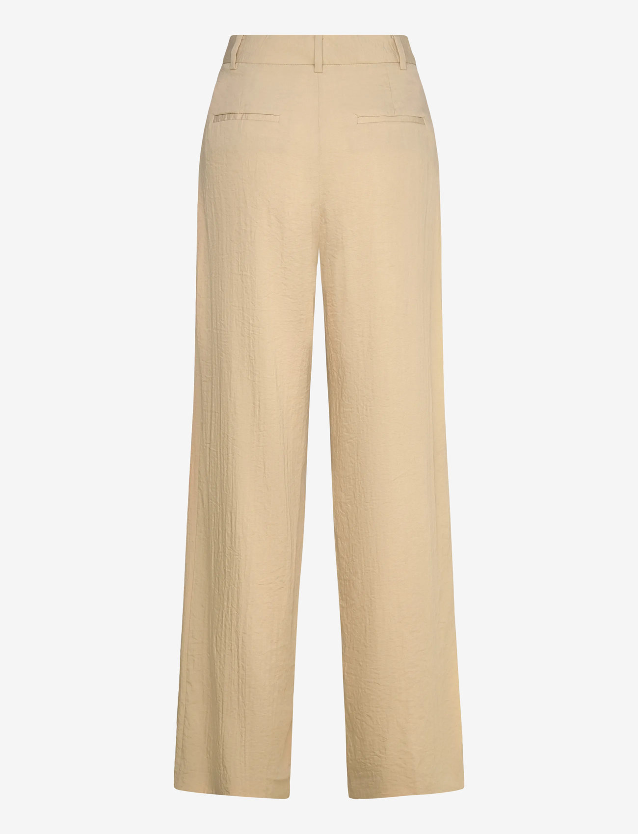 Mango - Wide leg pleated trousers - laveste priser - lt pastel grey - 1