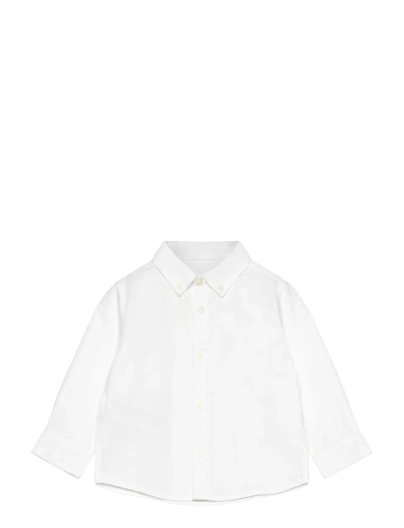 Oxford cotton shirt - WHITE