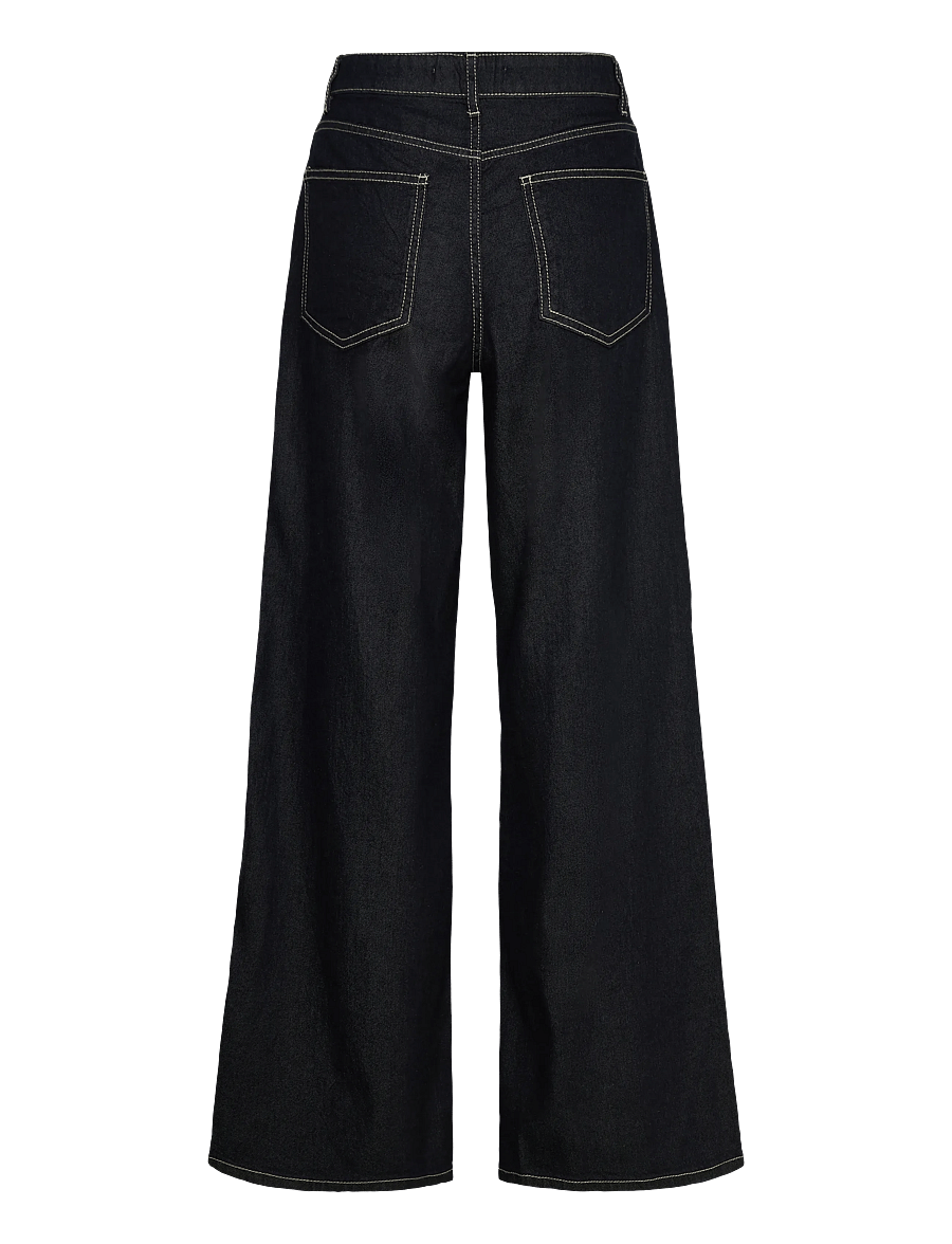 Mango - Low-rise wideleg jeans - open blue - 2