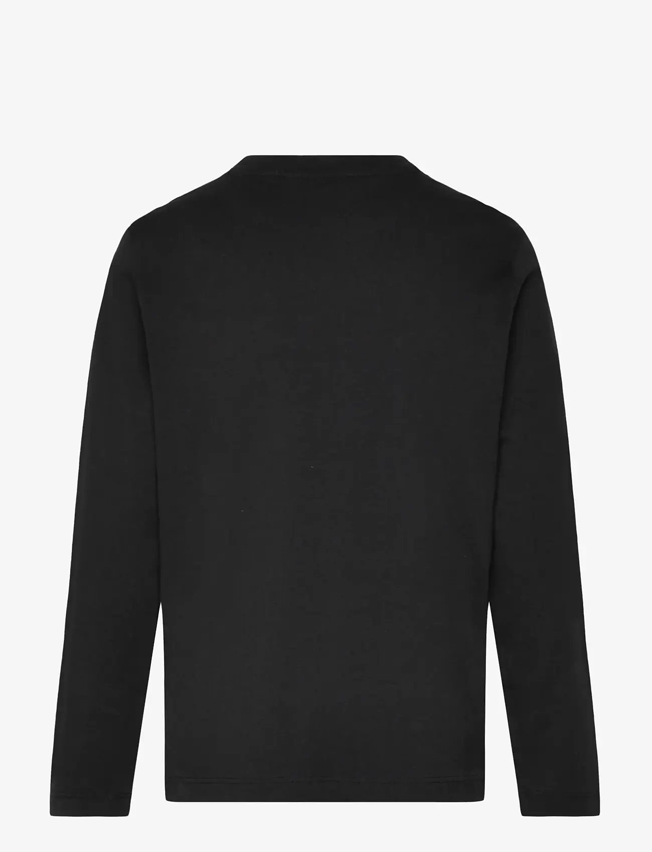 Mango - Long-sleeved t-shirt with pocket - long-sleeved t-shirts - black - 1