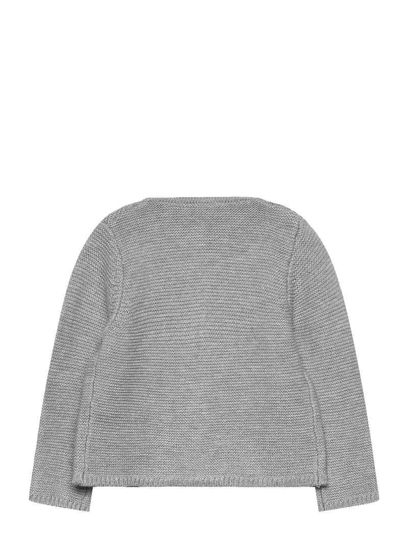 Mango - Knitted button cardigan - cardigans - medium grey - 1