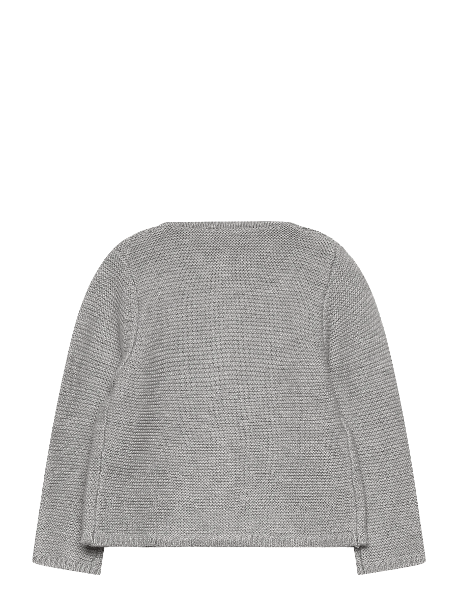 Mango - Knitted button cardigan - koftor - medium grey - 1