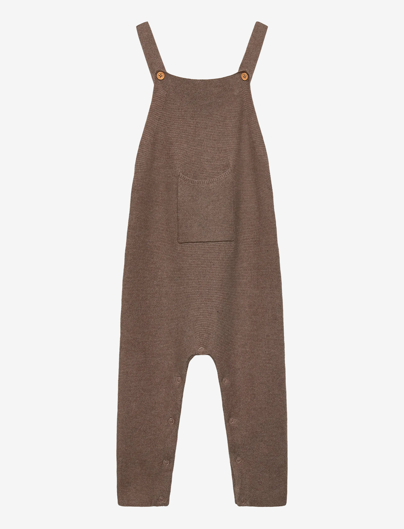 Mango - Long knitted dungarees - hängselbyxor - medium brown - 0