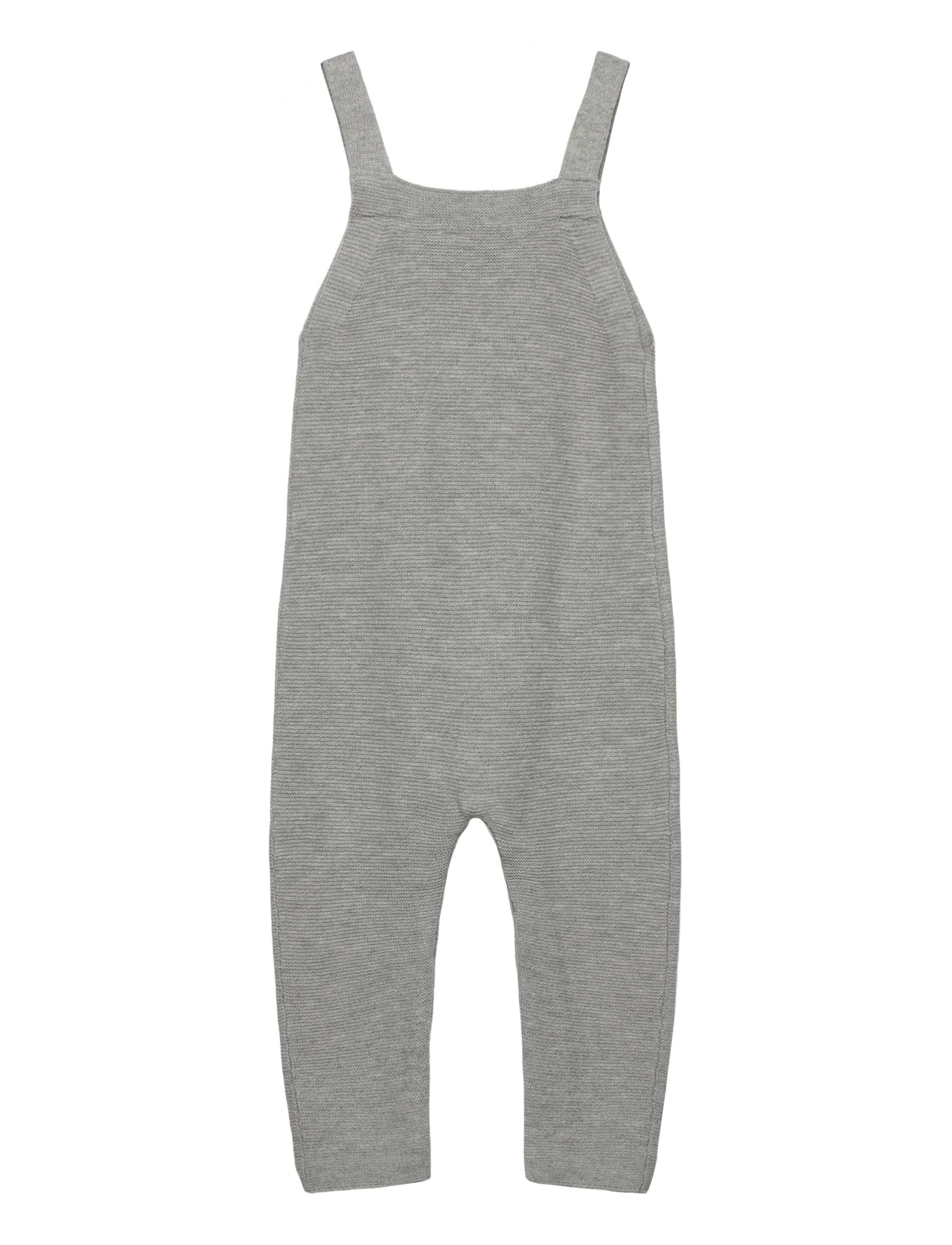 Mango - Long knitted dungarees - sommarfynd - medium grey - 1