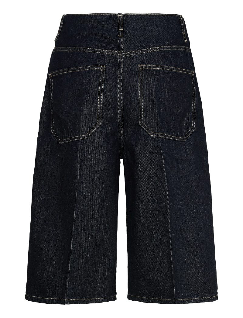 Mango - Mid-rise denim bermuda jorts - bermudashorts - open blue - 2