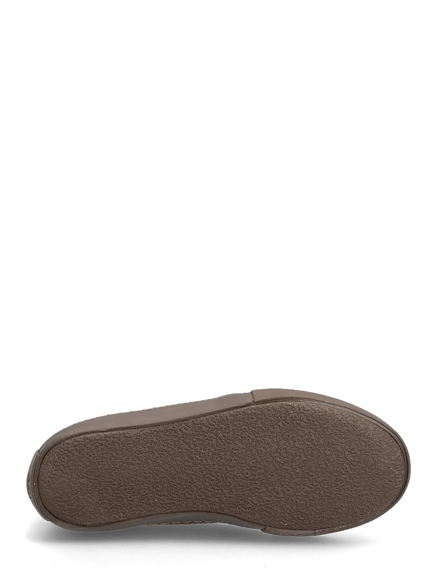 Mango - Lace-up leather shoes - låga sneakers - dark brown - 4