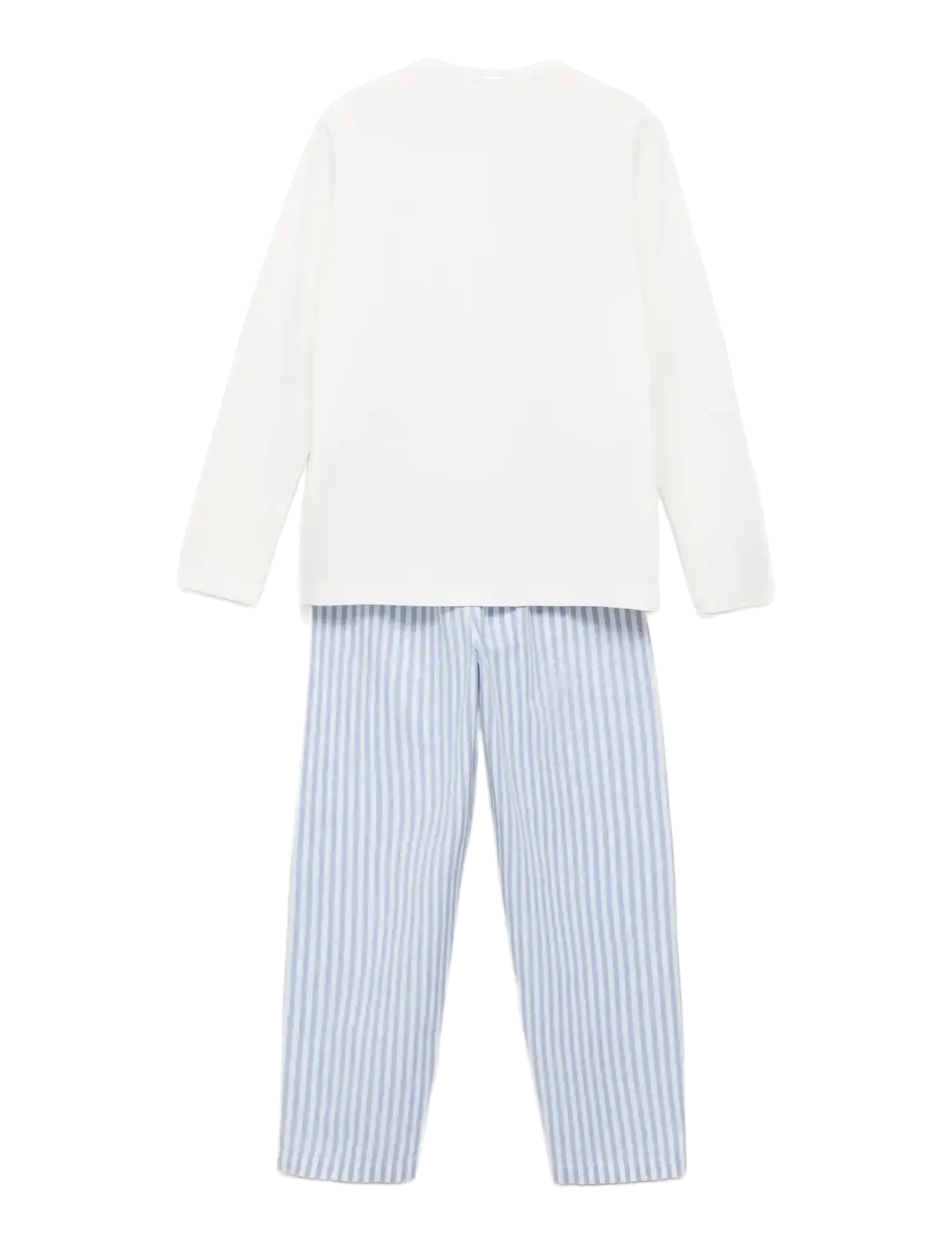 Mango - Striped long pyjamas - komplektid - lt-pastel blue - 1