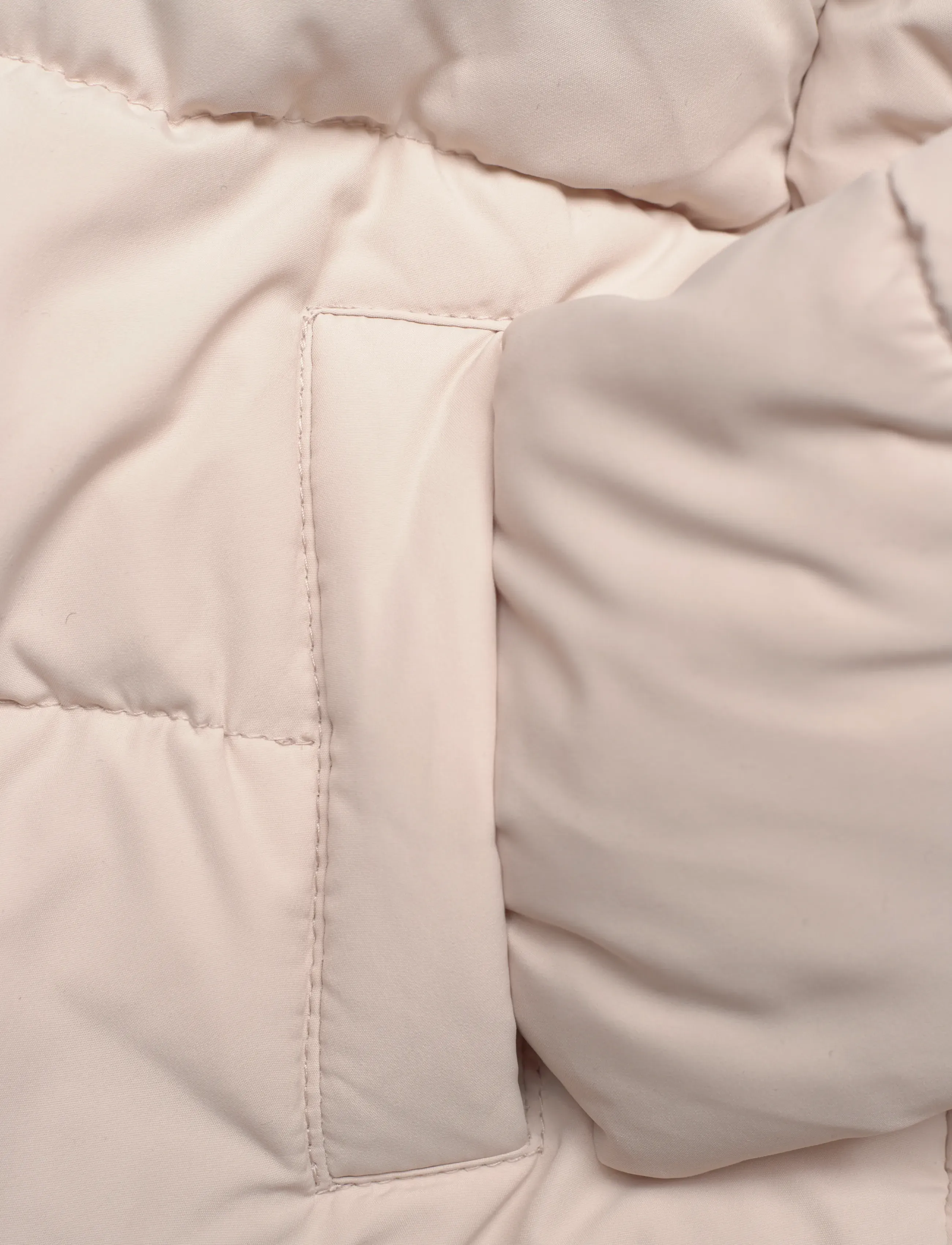 Mango - Padded anorak with fur-effect interior - anoraker - light beige - 3