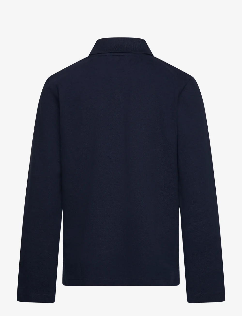 Mango - Buttoned knitted polo shirt - långärmade pikéer - navy - 1