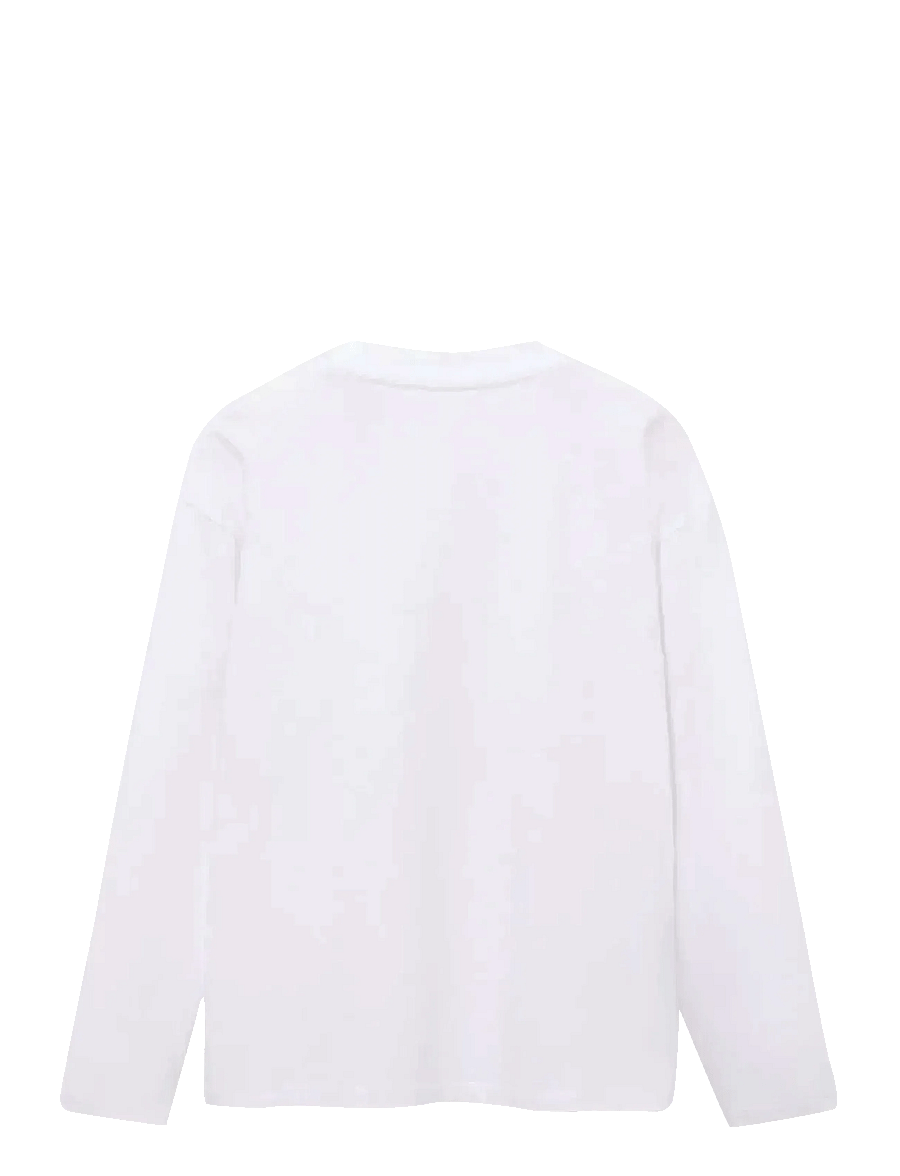 Mango - Short-sleeved printed t-shirt - langærmede t-shirts - white - 1
