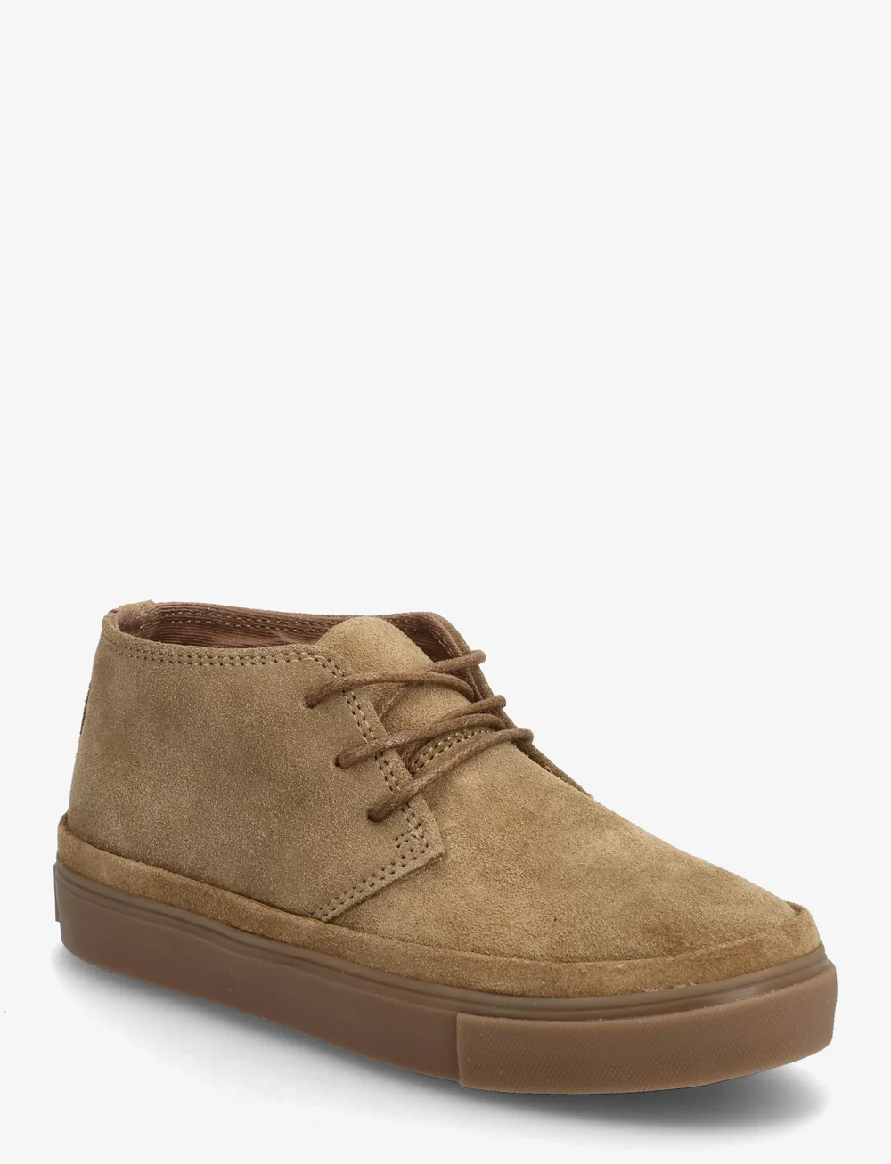 Mango - Lace-up leather shoes - höga sneakers - lt pastel brown - 0
