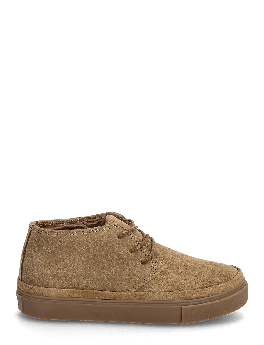 Mango - Lace-up leather shoes - høje sneakers - lt pastel brown - 1