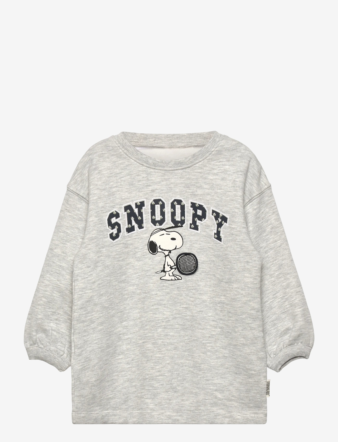 Mango - Snoopy sweatshirt dress - sweatshirts - lt pastel grey - 0