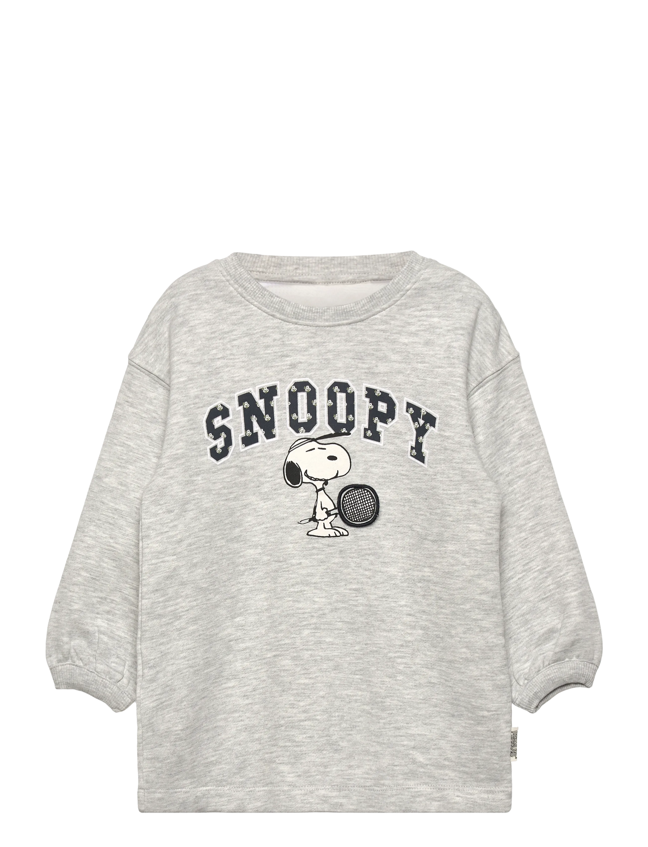Mango Snoopy sweatshirt dress - Sweatshirts - LT PASTEL GREY / grey