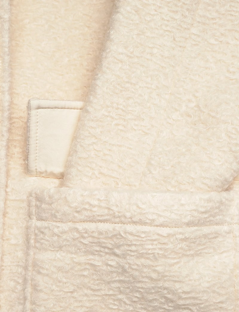 Mango - Bouclé jacket with high neck - syystakit - light beige - 5