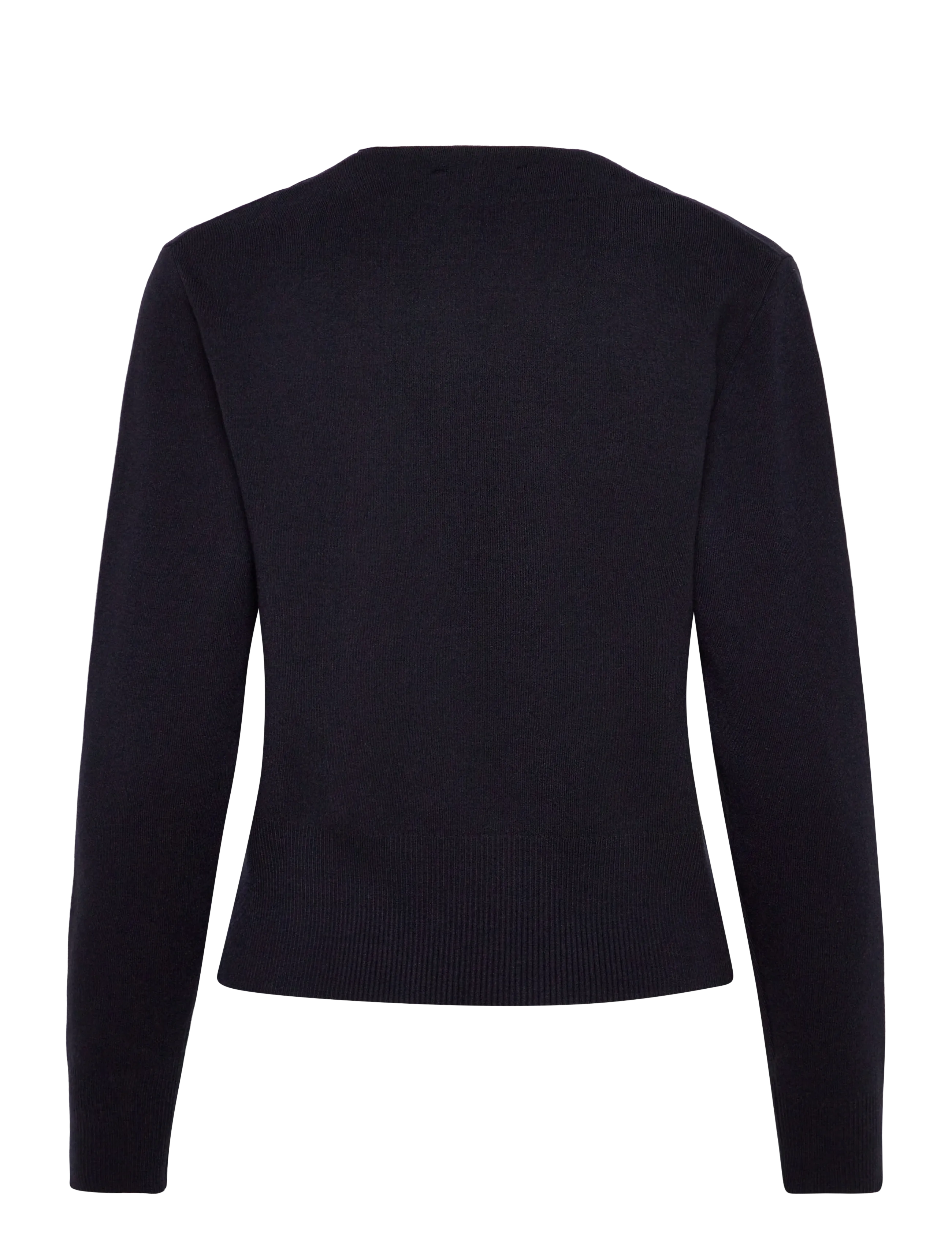 Mango - Cross-over cardigan with jewel button - susegamieji megztiniai - navy - 2
