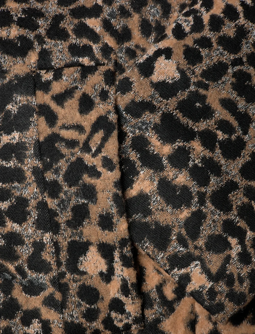 Mango - Leopard-print long coat - trenchcoats - medium brown - 3