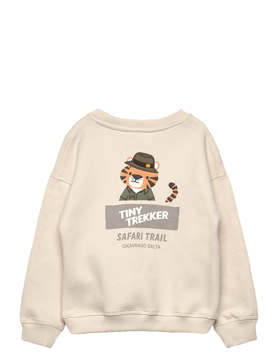 Mango - Lion print sweatshirt - sweatshirts - natural white - 1
