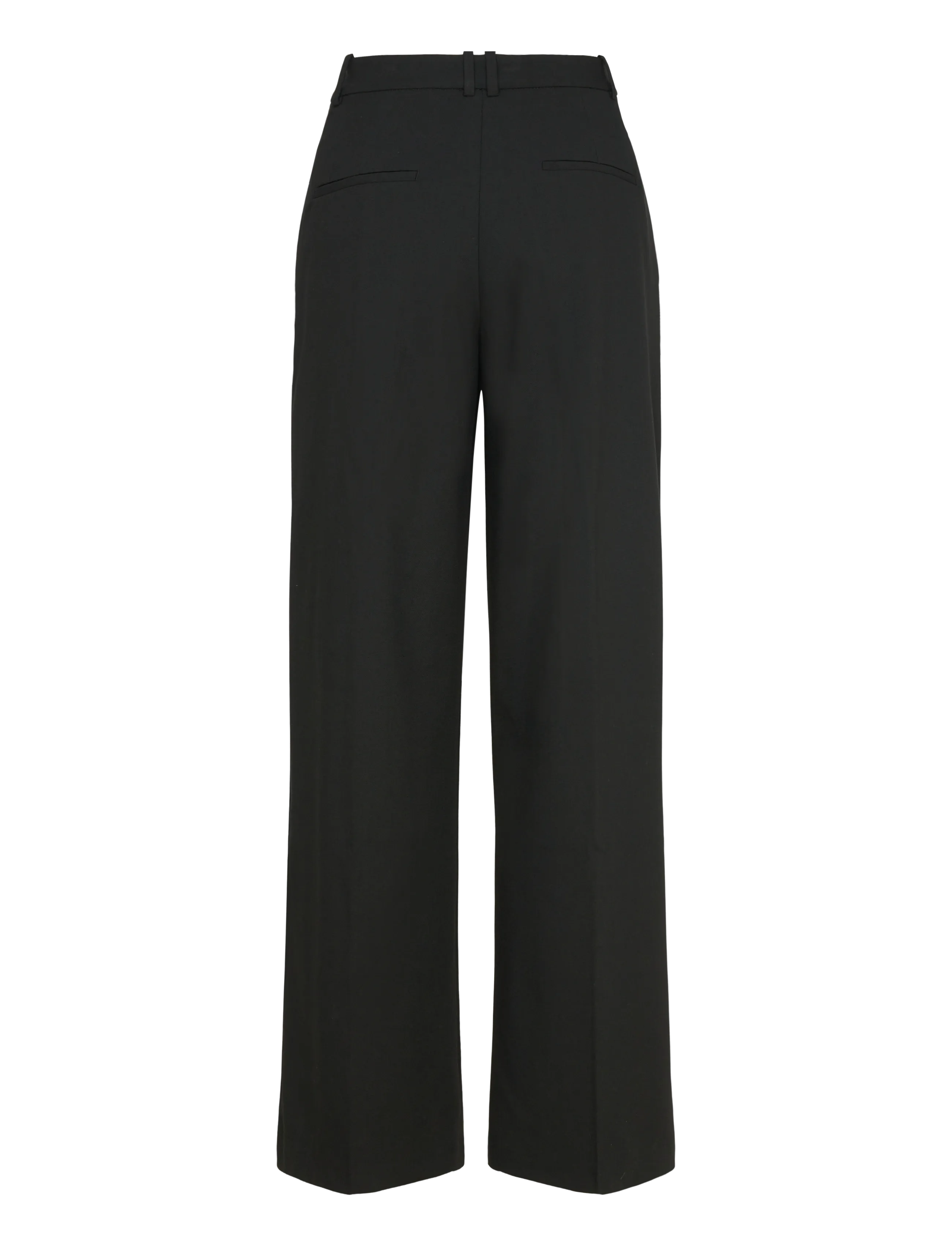 Mango - Pleated wide leg trousers - black - 2