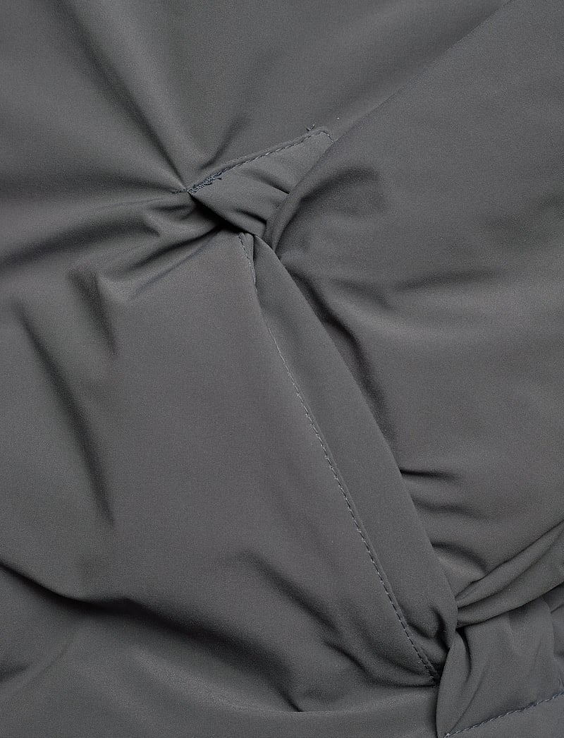 Mango - Anorak with shearling-effect hood - anorakker - grey - 5