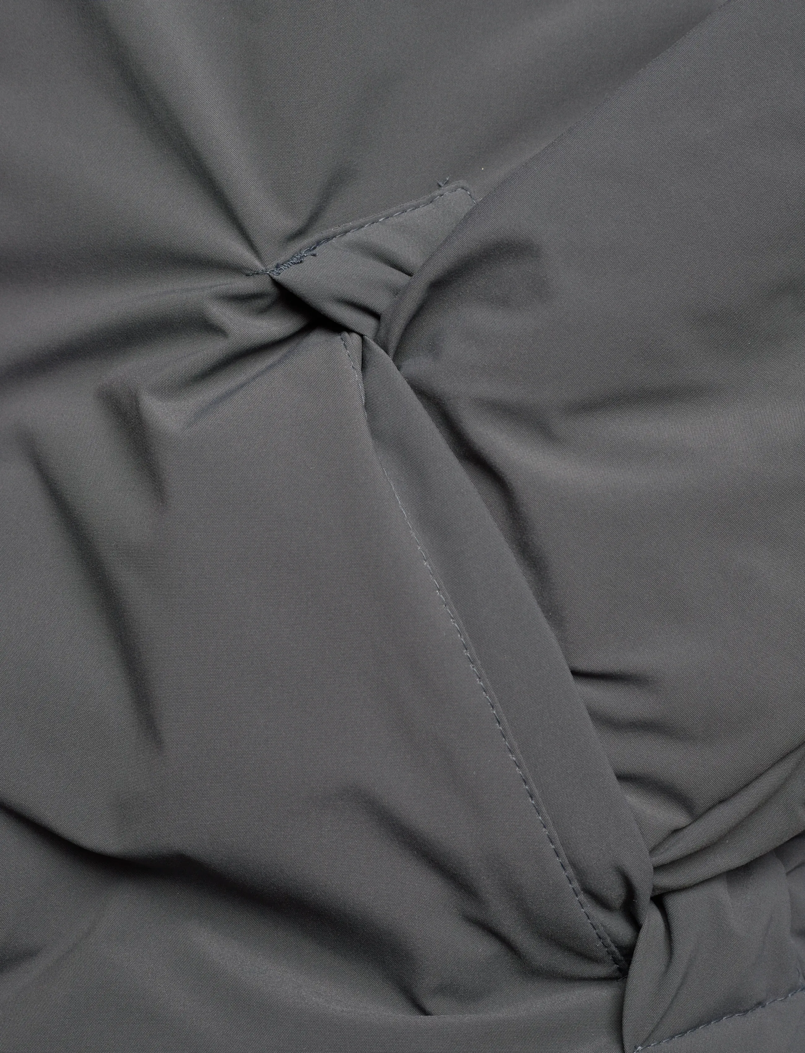 Mango - Anorak with shearling-effect hood - jacken & mäntel - grey - 5
