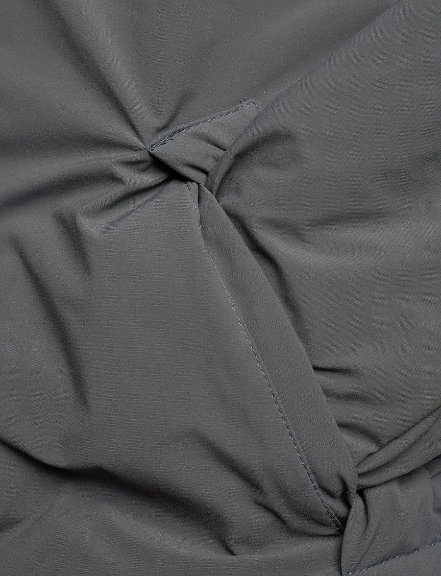 Mango - Anorak with shearling-effect hood - anorakker - grey - 5