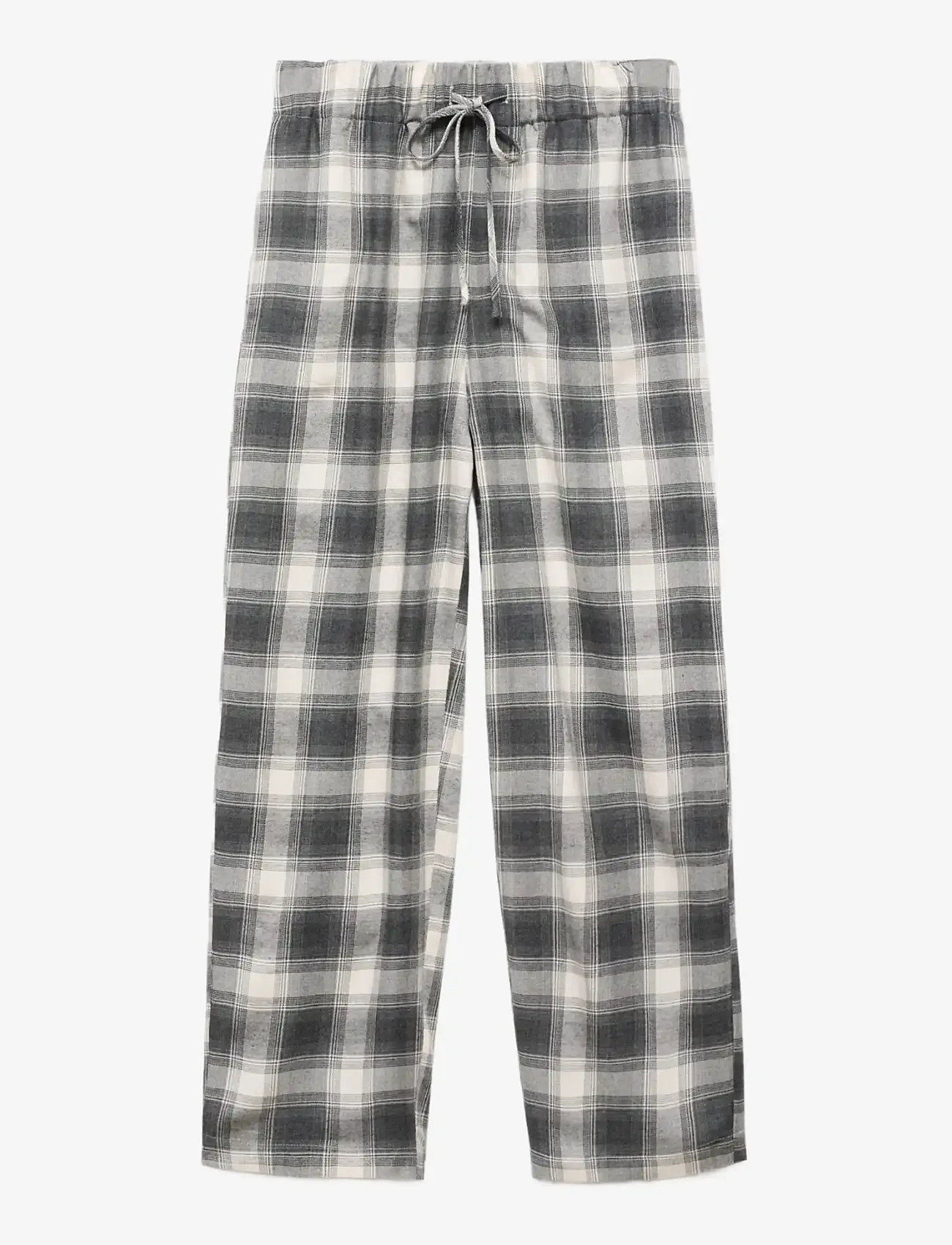 Mango - Check flannel trousers - pyjamahose - grey - 1
