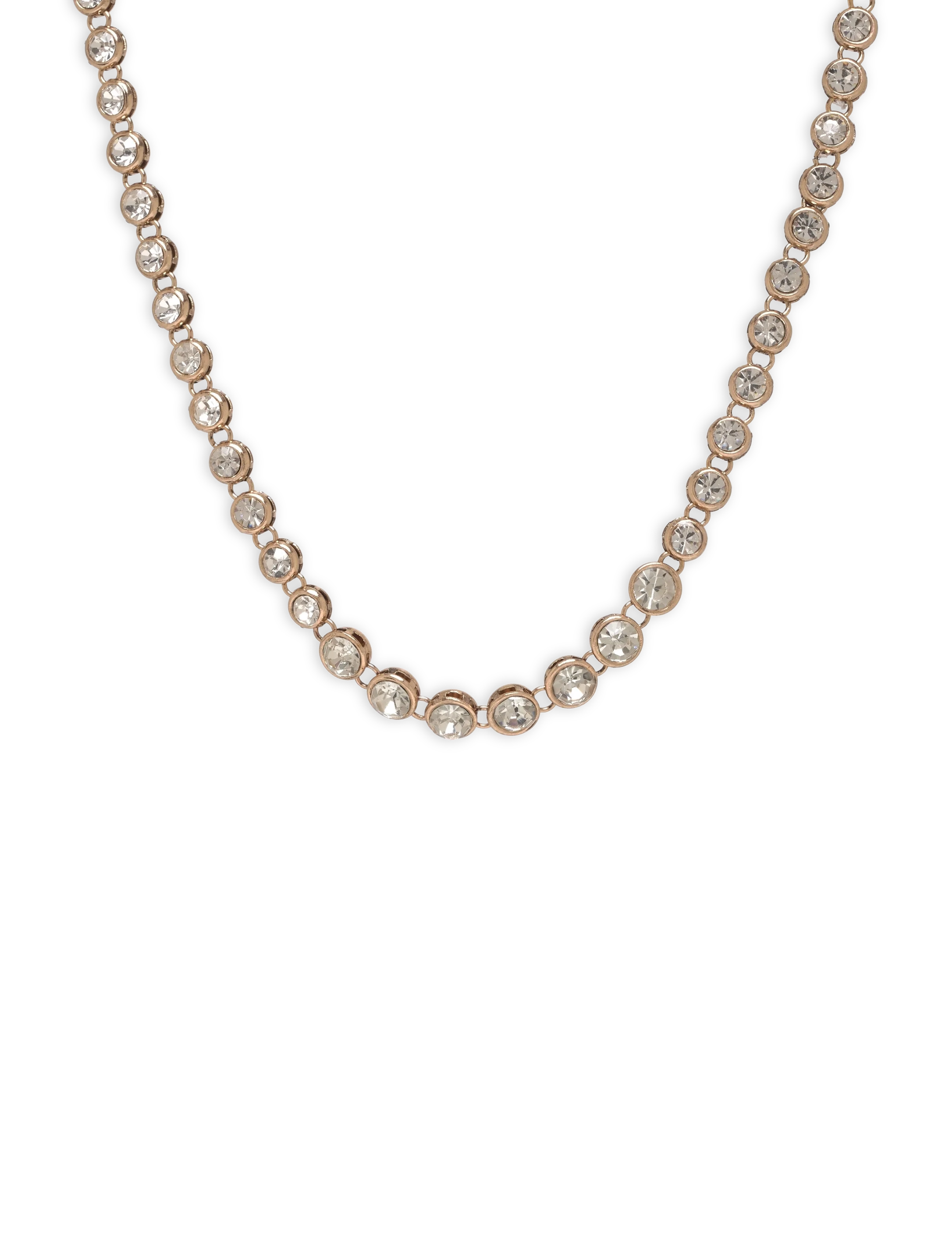 Crystal necklace - GOLD